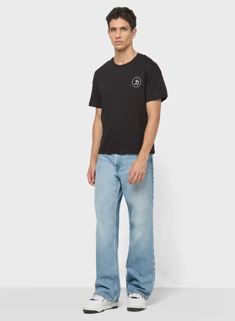 JACK & JONES Jjdragon Crew Neck T-Shirt