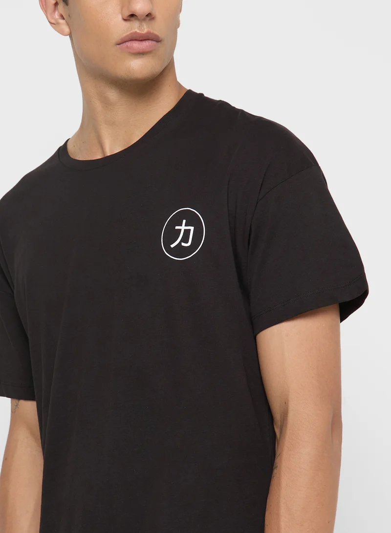 JACK & JONES Jjdragon Crew Neck T-Shirt