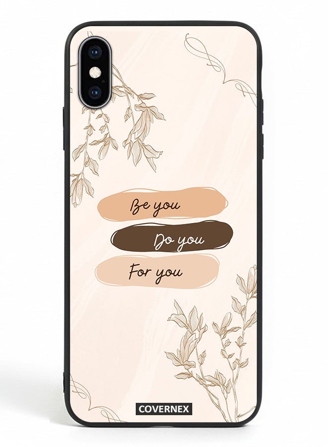 Covernex Apple iPhone Xs Protective Case Cover Printed Featuring Self Empowerment Be You Do You For You - Image 2