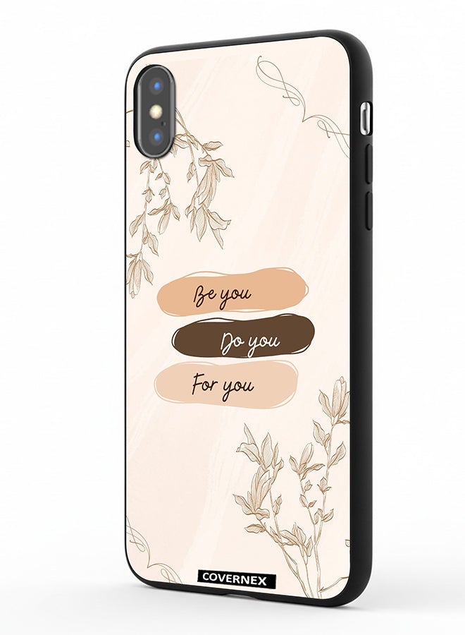 Covernex Apple iPhone Xs Protective Case Cover Printed Featuring Self Empowerment Be You Do You For You - Image 1