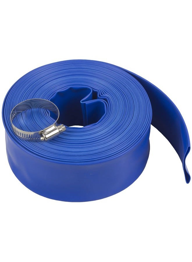 Poolmaster 32170 خرطوم غسيل خلفي ثقيل 1-1/2 بوصة × 50 قدم، مجموعة أساسية، 1 1/2 بوصة، أزرق - Image 4