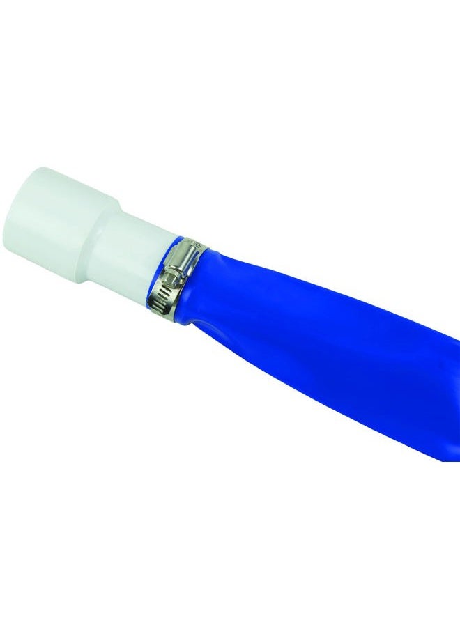 Poolmaster 32170 خرطوم غسيل خلفي ثقيل 1-1/2 بوصة × 50 قدم، مجموعة أساسية، 1 1/2 بوصة، أزرق - Image 2