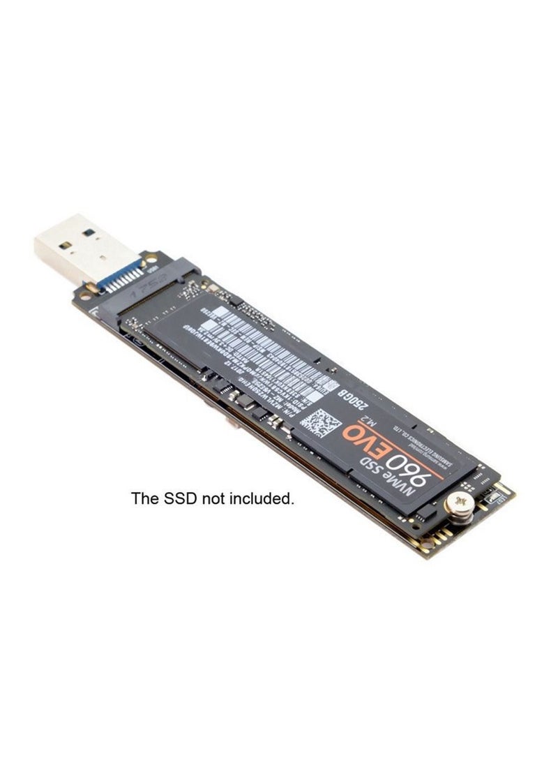 AROAQ - M.2 Portable NVME SSD to USB 3.1 Type-A Adapters No Driver Need Plug and Play - Image 1