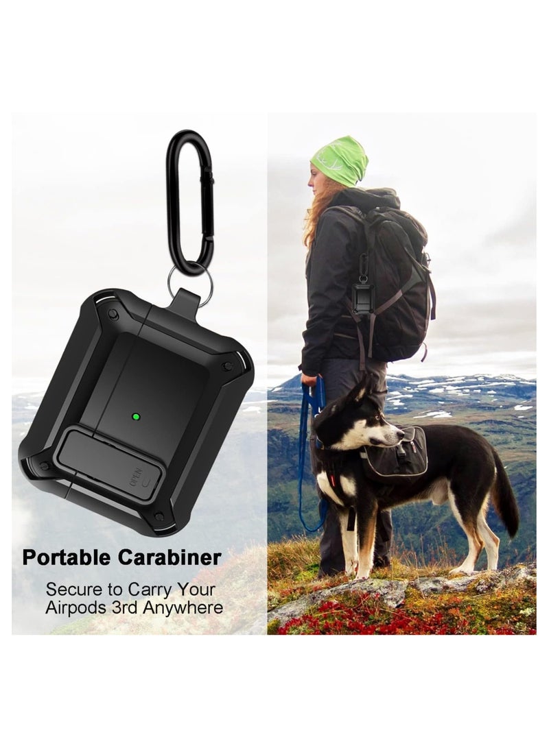 Upgraded [Secure Lock] Armor AirPods Pro Case – Shockproof Fibuntun Cover for Apple AirPods Pro, Designed for Men and Women - Image 5