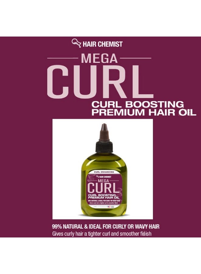 Mega Curl Boosting Premium Hair Oil 7.78 Oz
