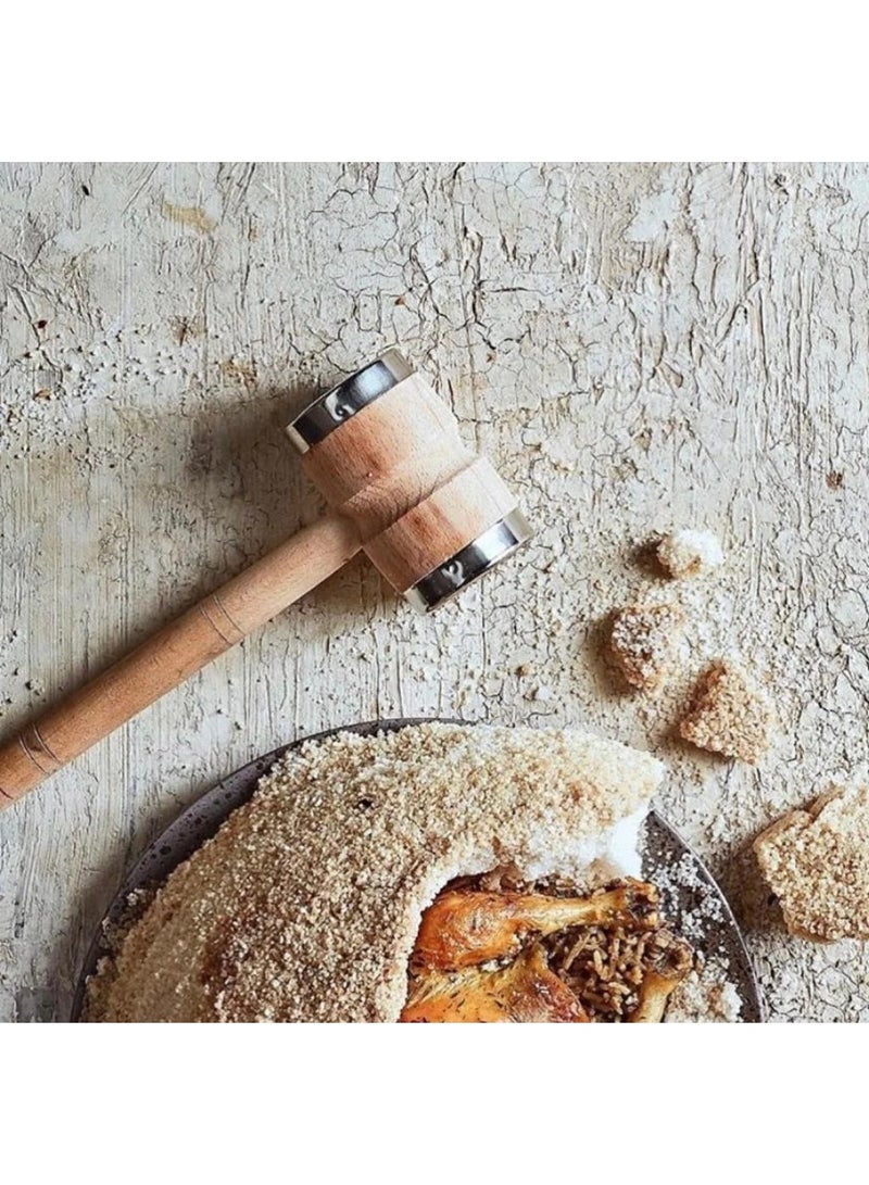 NAMA Hammer for cracking chickens and meat (wood) - Image 2