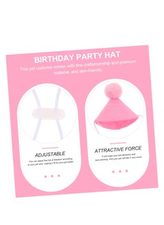 A.M 9 Sets Including 1 Year Birthday Party Candle, Hat Dog Birthday Cone Hat, Dog Or Cat Scarf, Pet Jumper for Small Dogs, Thanksgiving Bandana for Dogs And Cats, Dog Hat Yarn Mini Accessories  - Image 5