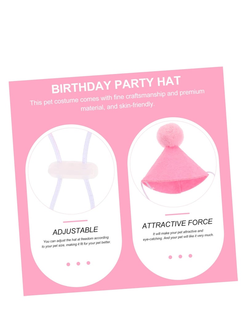 A.M 9 Sets Including 1 Year Birthday Party Candle, Hat Dog Birthday Cone Hat, Dog Or Cat Scarf, Pet Jumper for Small Dogs, Thanksgiving Bandana for Dogs And Cats, Dog Hat Yarn Mini Accessories - Image 5