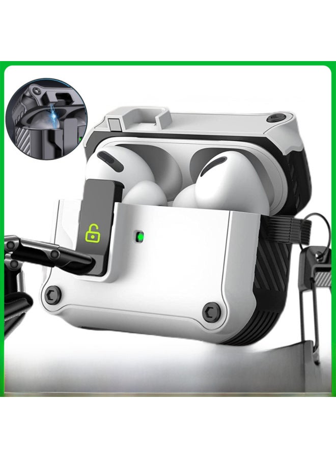 Loquat Airpodspro2 Headphone Case For Apple Airpods4 Protective Case Bluetooth Airpods4 Case-Color:Green-Applicable Model:Airpods Pro - Image 2