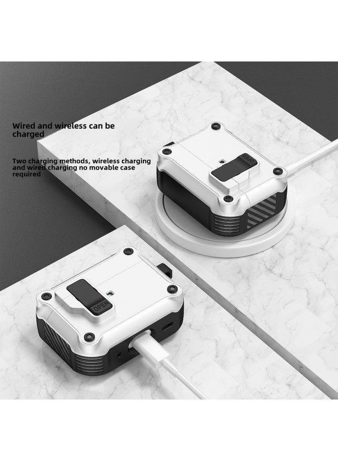 Loquat Airpodspro2 Headphone Case For Apple Airpods4 Protective Case Bluetooth Airpods4 Case-Color:Green-Applicable Model:Airpods Pro - Image 4