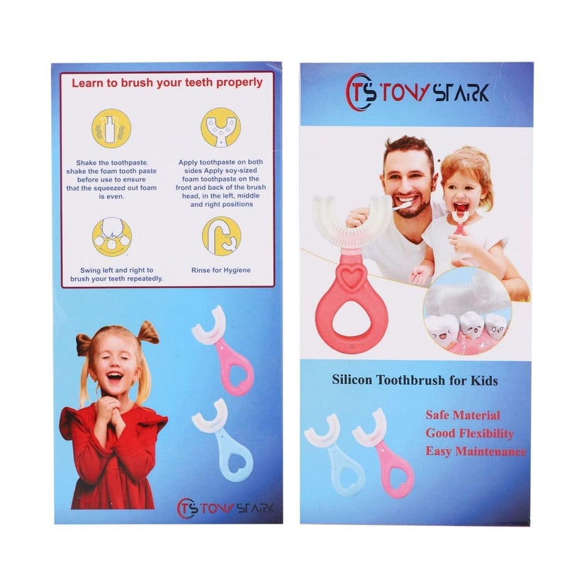 Baby Toothbrush for 1-2 Years - Brush Head for Children Infant Kids Toothbrush for Kids 2-6 Years Mouth-Cleaning (Multicolor, Pack of 1) (Baby Brush) Manual - Image 3