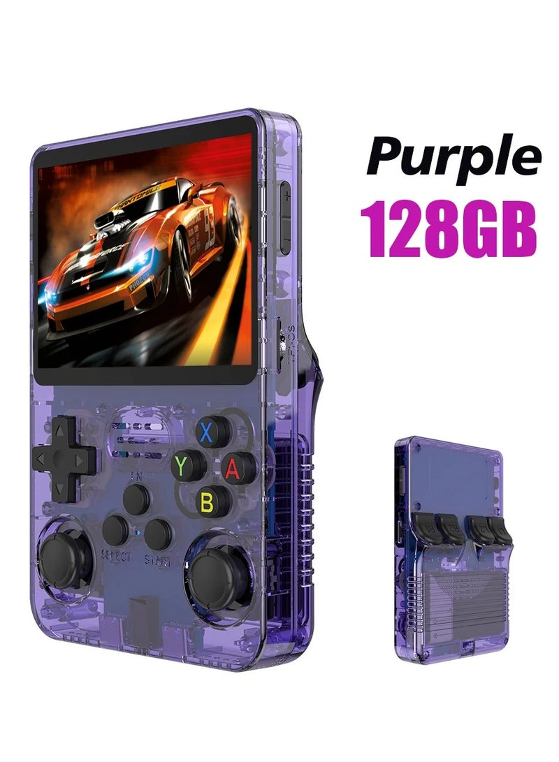 Joshberg Open Source R36S Retro Handheld Video Game Console Linux System 3.5 Inch IPS Screen Portable Pocket Video Player 128G - Image 1