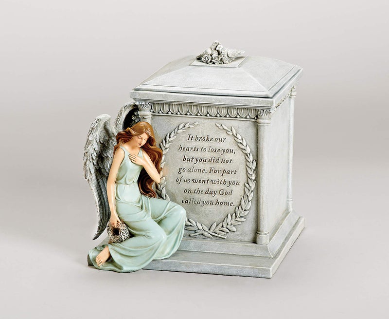 Roman - Giftware Collection, 8.27" H God Called You Home Memorial Keepsake Box, Resin and Stone, Durable, Long Lasting, Highly Detailed - Image 2