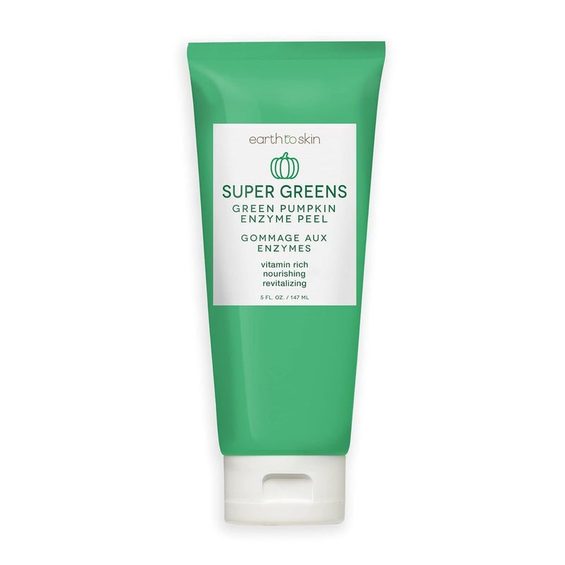 Earth To Skin Super Greens Green Pumpkin Enzyme Peel 50 Fl Oz