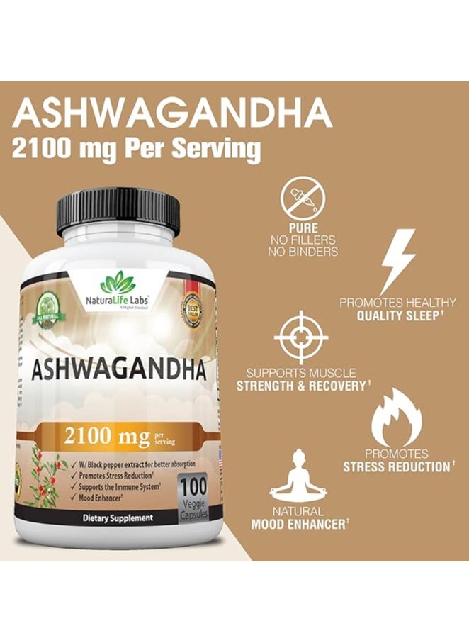 NaturaLife Labs Ashwagandha 2100 mg 100 Vegan Capsules - pzsku/ZEC91EE4EC7F2AD4519C2Z/45/_/1722514109/f7ca56c8-eb9b-4928-9a11-bfabf5c367cd