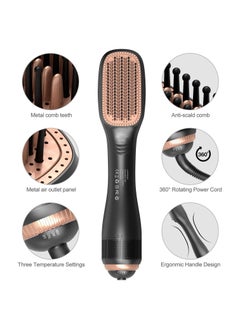 ARNOTEC Hair Dryer Brush Straighteners，One Step Hair Dryer and Styler Volumizer with Negative Ion for Reducing Frizz and Static  - Image 3