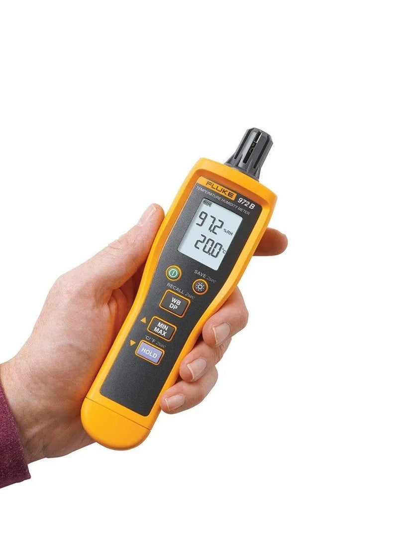 Fluke 972B Handheld Temperature Humidity Meter & Data Logger - Image 3