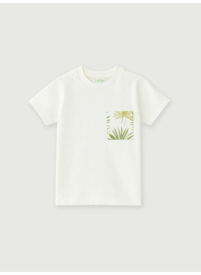 Luay Boys Cotton Co-ord Set | Premium Summer Outfit with Stylish T-Shirt & Shorts | Trendy, Comfortable Cotton Clothing for Kids | Perfect Daily Wear for Boys (Soft & Lightweight) Green (4-5 Years) - Image 4