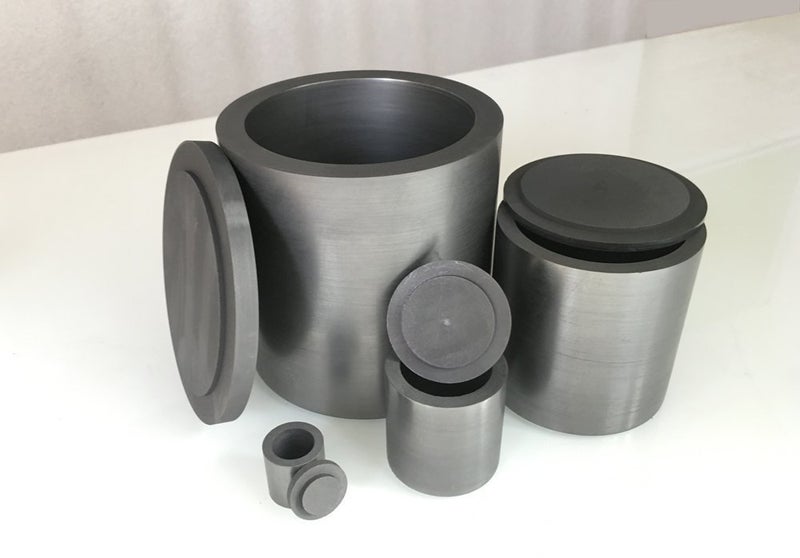 OTOOLWORLD Smelting Lab Graphite Crucible with Cover Lab Supply 70MM X 70MM - Image 5