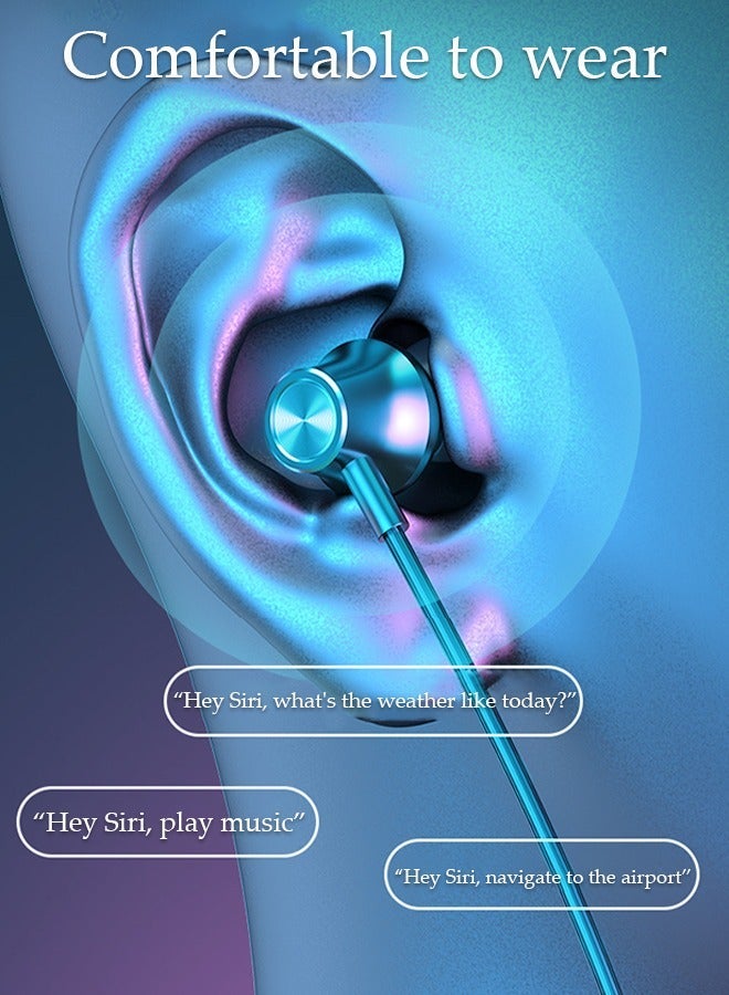 DUNISO Wireless Neckband Bluetooth Headphones with LED Power Display Sweatproof Sport Headsets with HIFI Stereo Sound and Game Mode Wireless Earphones for Gym Running Driving - Image 4