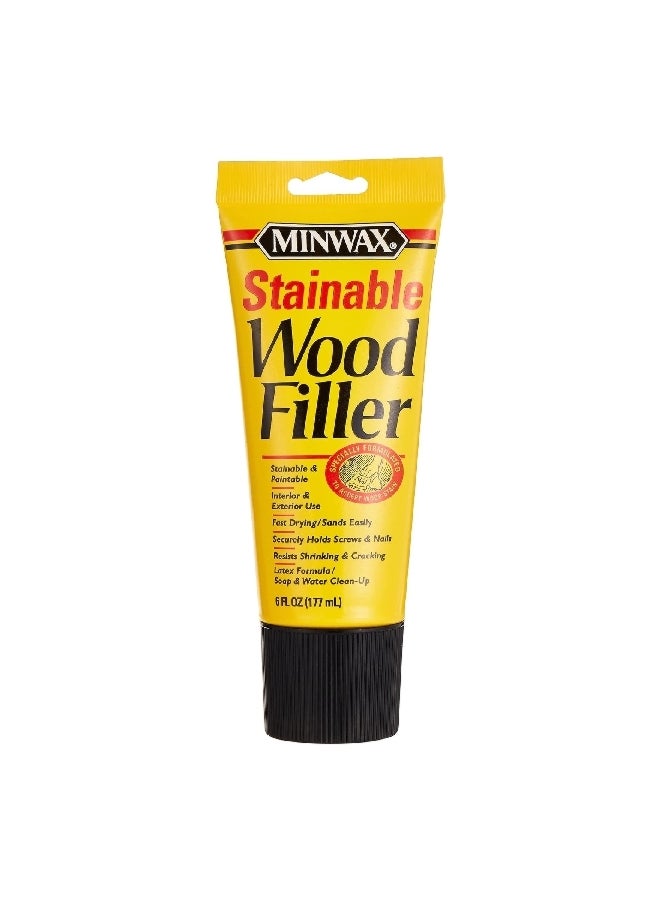 Minwax Specially Formulated Fast-Drying Stainable Wood Filler Natural 6oz 42852000  - Image 1