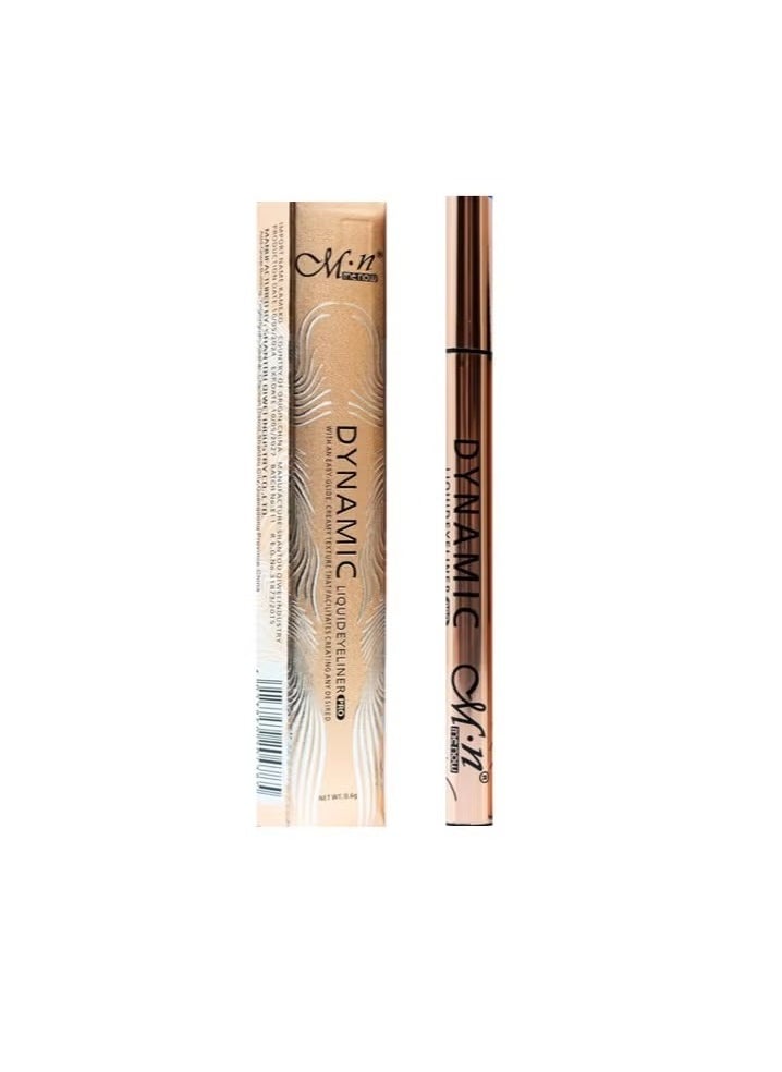 M.N M.N Dynamic Liquid Eyeliner Pro Black 0.6g E4128  - Image 2