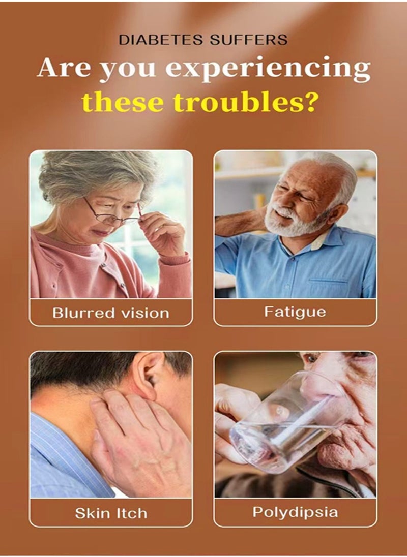 Wins Town Bitter Gourd Mulberry Tablet Sugar Balance Pills Bitter Melon and Mulberry Leaf Dietary Supplement for The Middle Aged and Elderly People to Support Cardiovascular Health 60 Tablets  - Image 3