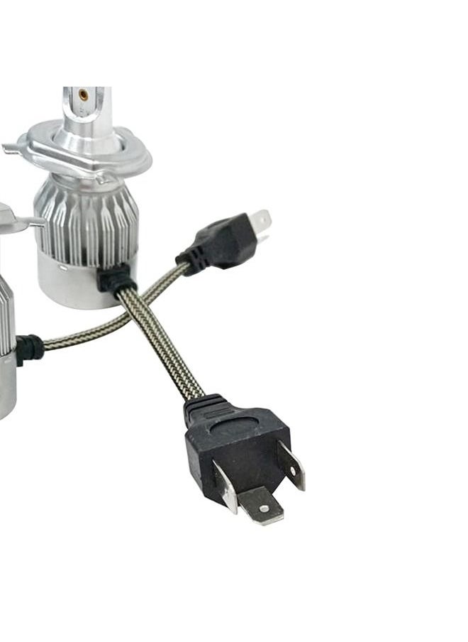 C6 - C6 H4 Car LED Headlight Bulb All In One Plug and Play Head Light LED Conversion Kit - Image 1