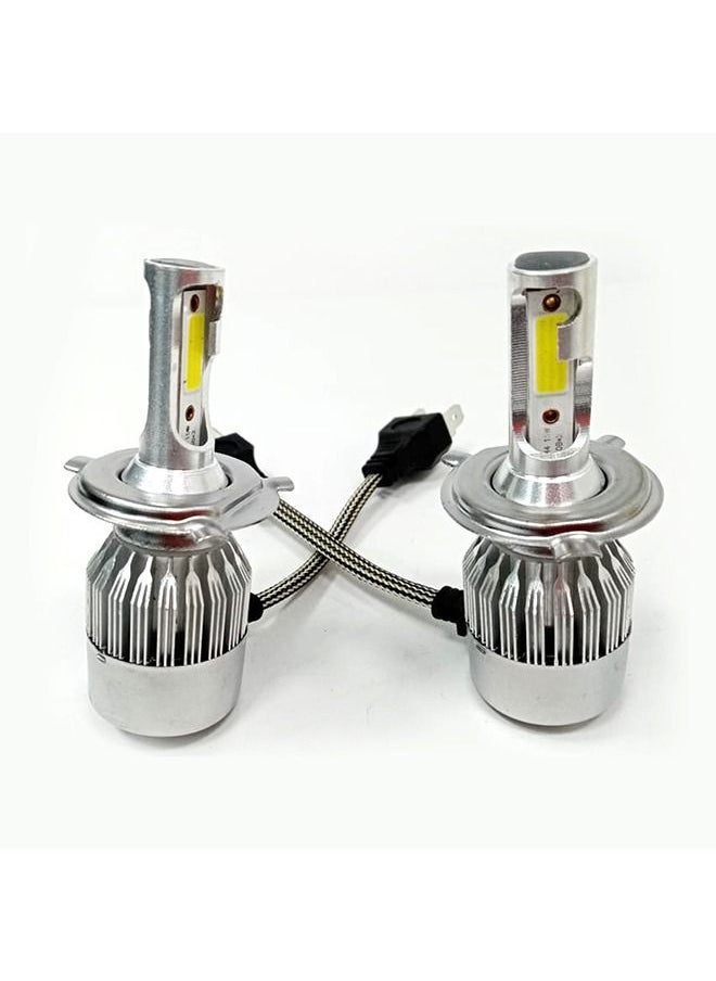 C6 - C6 H4 Car LED Headlight Bulb All In One Plug and Play Head Light LED Conversion Kit - Image 1
