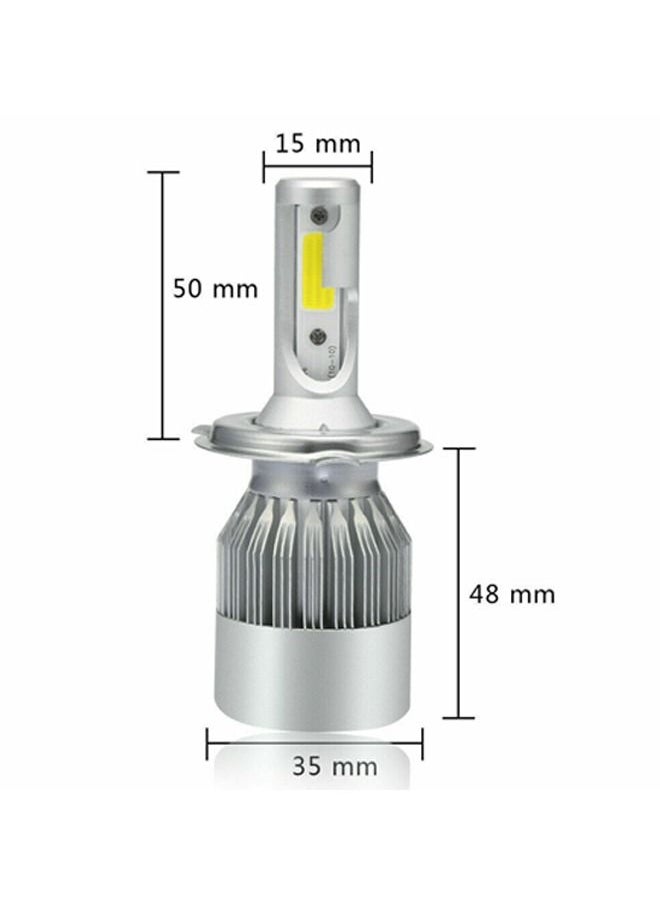 C6 - C6 H4 Car LED Headlight Bulb All In One Plug and Play Head Light LED Conversion Kit - Image 1