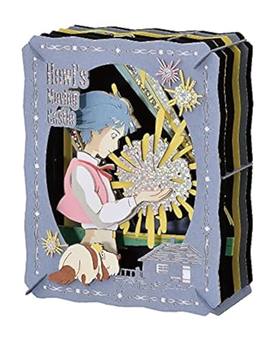 Ensky Howls Moving Castle Howl and Son of Stars Paper Theater Craft PT233 - Image 1