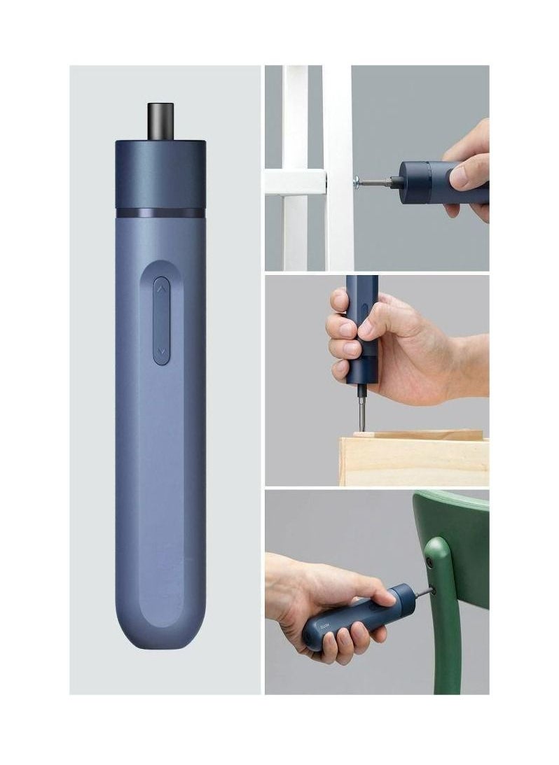 Arabest - 3.6V Cordless Electric Screwdriver, 1500mAh, USB Rechargeable Battery, All in 1 Power Screwdriver, Manual Automatic Mode, 2 Steel Long Bits, Ideal for Repairing Electronics - Image 1