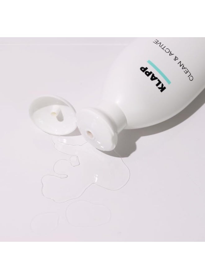 KLAPP Cosmetics Clean & Active Exfoliator Lotion Dry Skin 250 ml - Image 2