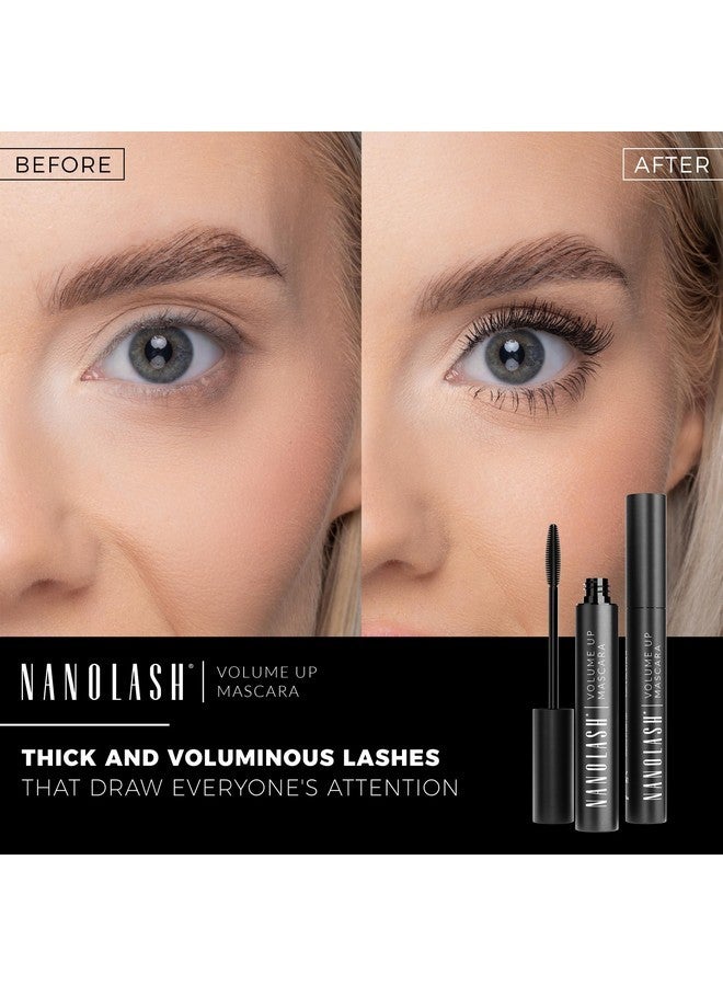 Nanolash Volume Up Mascara 10 ml - thickening mascara, effect of full and thick eyelashes, increasing volume, volumizing mascara, black mascara - Image 3
