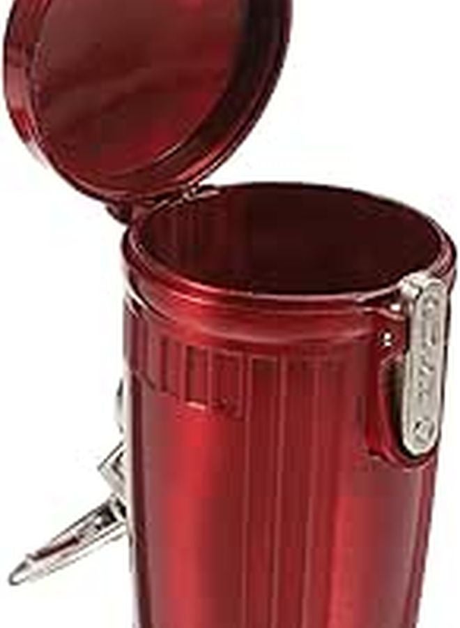 Portable Ashtray Keychain With Lid Mini Trash Can For Outdoor Travel Camping Smokers - Image 1