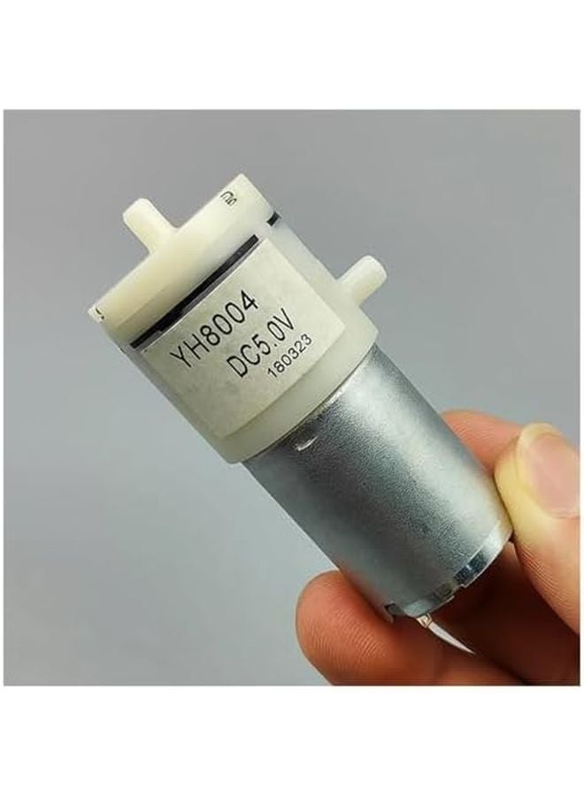 مضخة هواء حجابية مفرغة صغيرة 370 بقدرة 3.7 فولت 6 فولت تيار مستمر لحوض أسماك الزينة DIY - Image 3