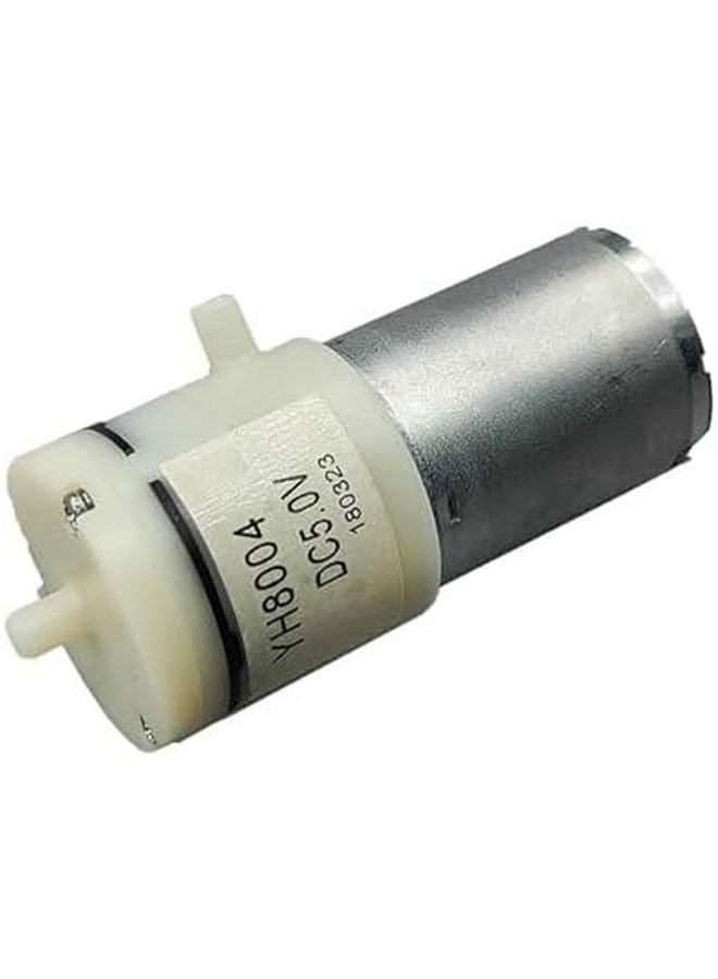 مضخة هواء حجابية مفرغة صغيرة 370 بقدرة 3.7 فولت 6 فولت تيار مستمر لحوض أسماك الزينة DIY - Image 2