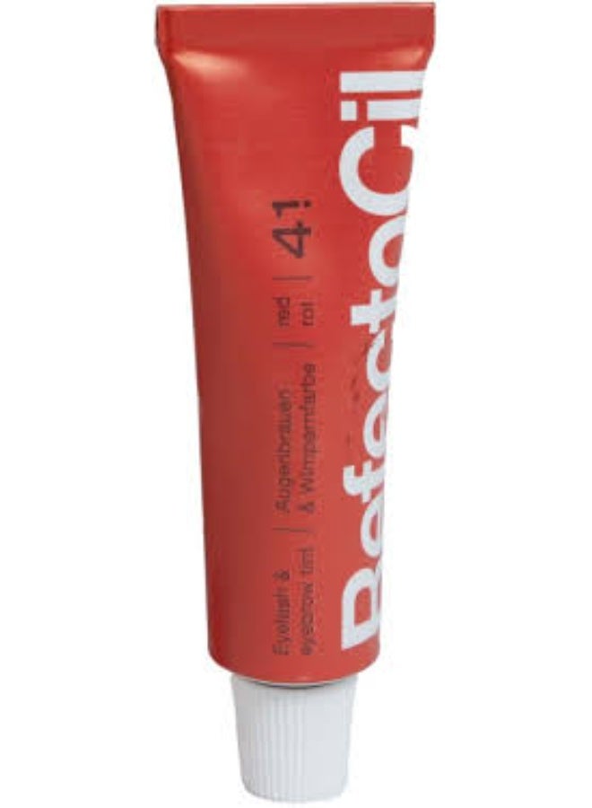 Refectocil Eyelash And Eyebrow Tint Color 4.1 Red 15ml - Image 2