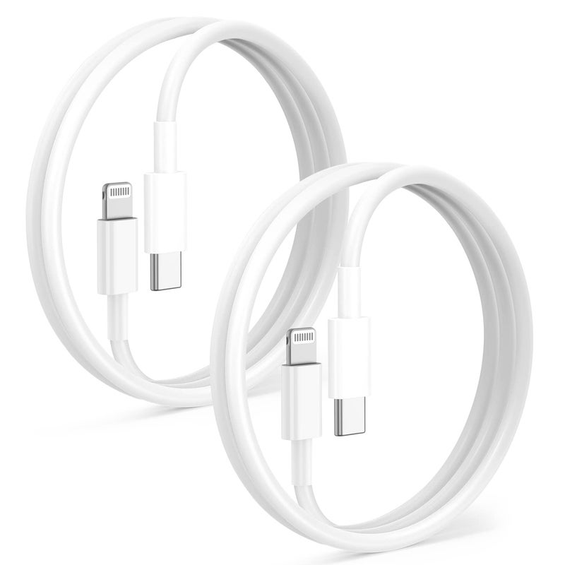 Citelect for iphone14 USBC to Lightning Cable 3 Foot[Apple MFi Certified] iPhone Charger,2 Pack Lightning Cord,Fast Apple Charging Cords,for iPhone 14/13 /12 Pro/Max/11Pro/XS/Max/XR/X/8Plus - Image 1