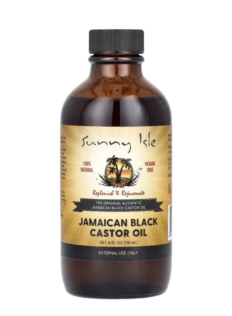 صاني آيل زيت الخروع الأسود الجامايكي 4 أونصة سائلة (118 مل)