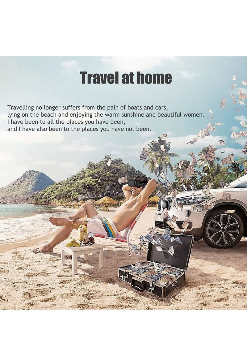 VR Virtual Reality D Glasses Earphones Helmets VR Goggles Adjustable - Image 4