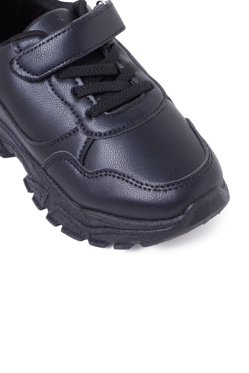 Geoomnii School Shoes Pre-Teen Boys Black - Image 4