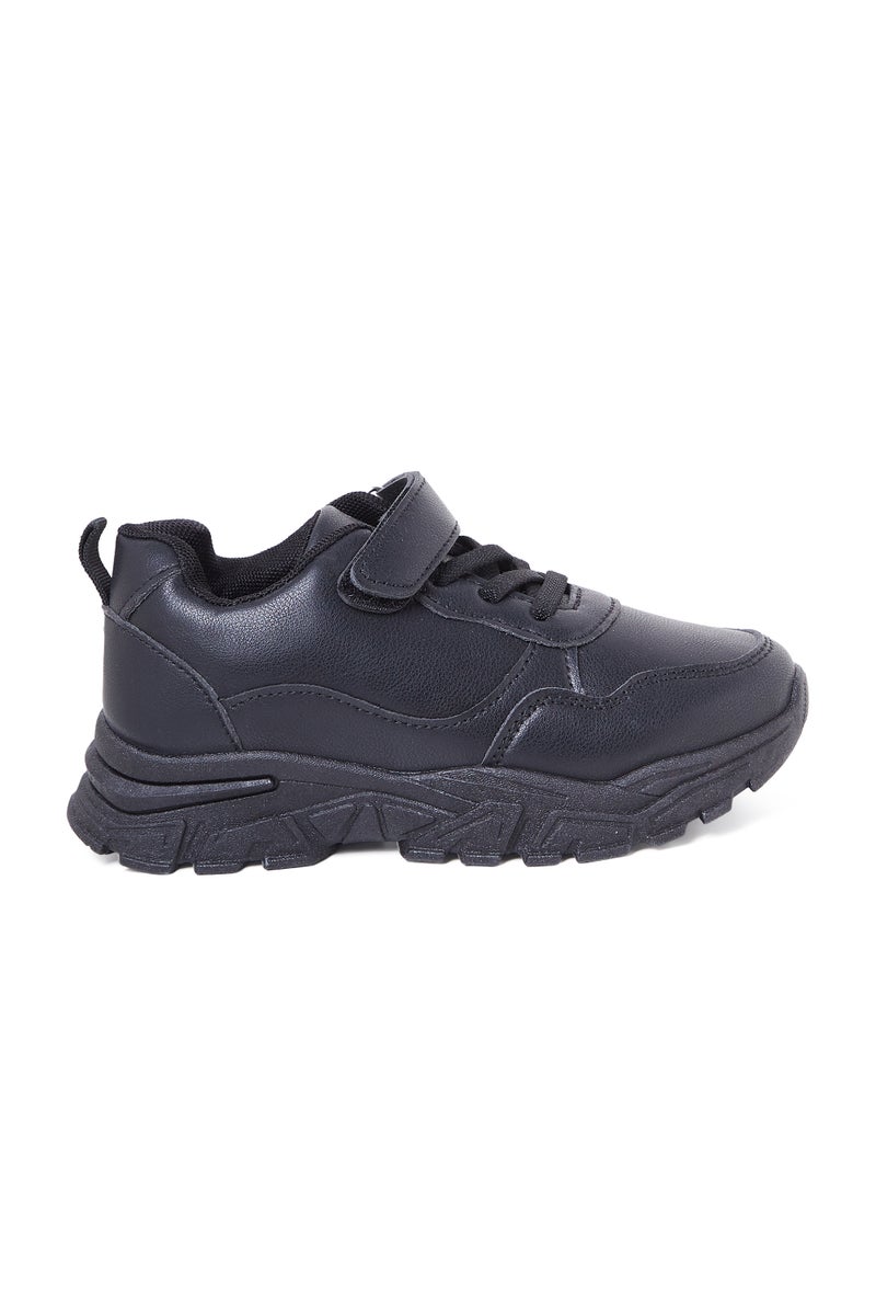 Geoomnii School Shoes Pre-Teen Boys Black - Image 2