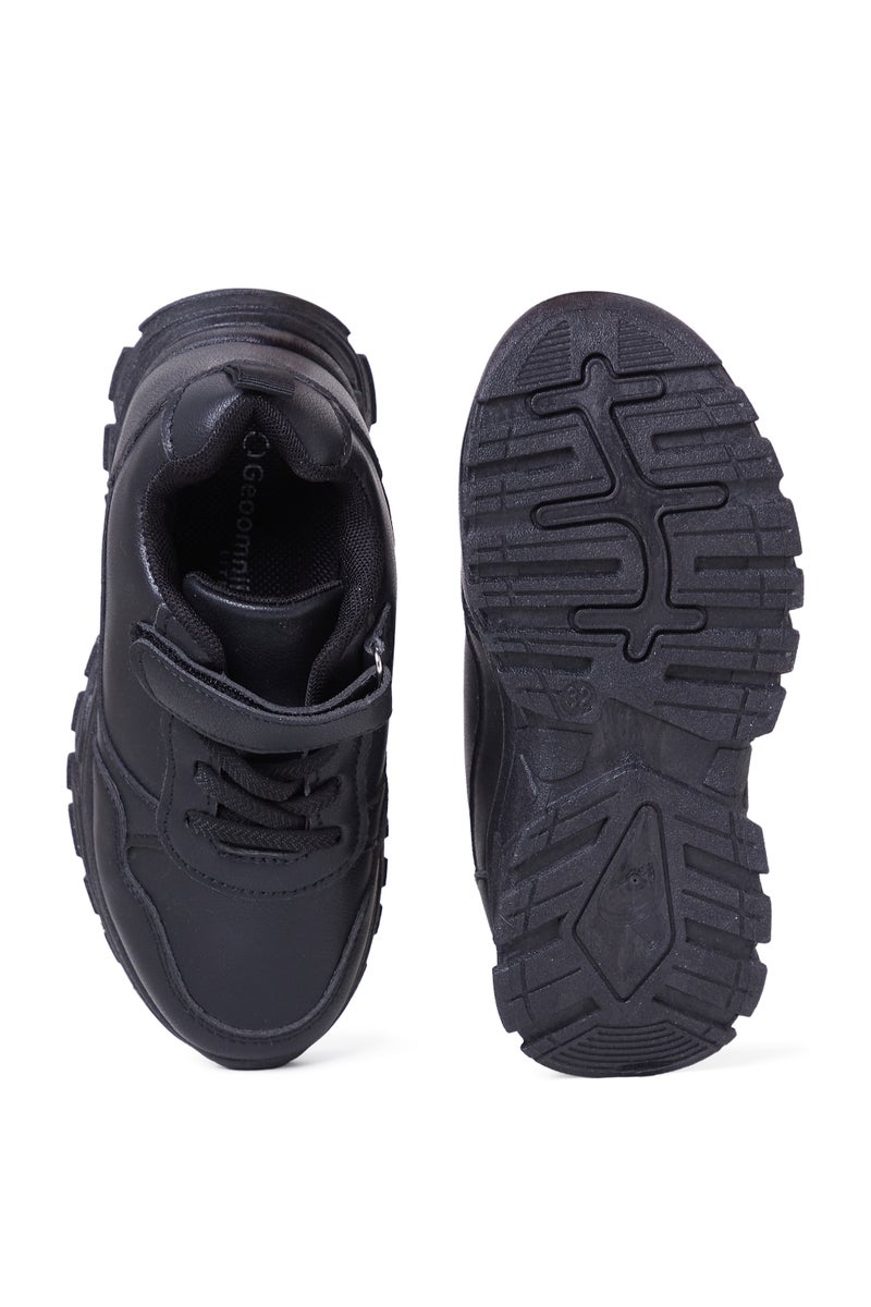 Geoomnii School Shoes Pre-Teen Boys Black - Image 5