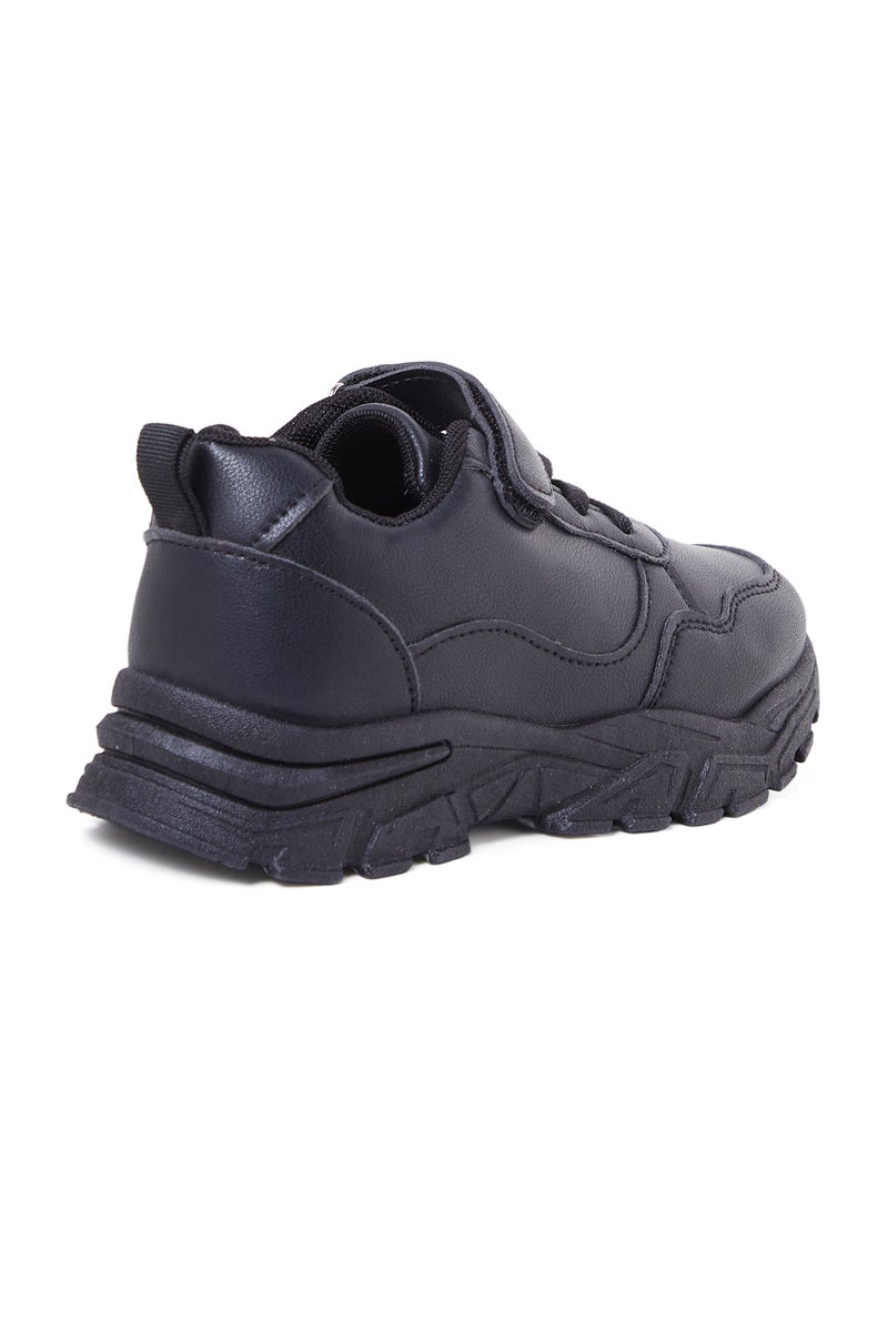 Geoomnii School Shoes Pre-Teen Boys Black - Image 3