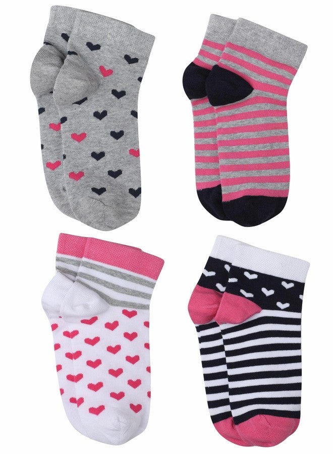 BODYCARE Girls Ankle Length Socks White - Image 1