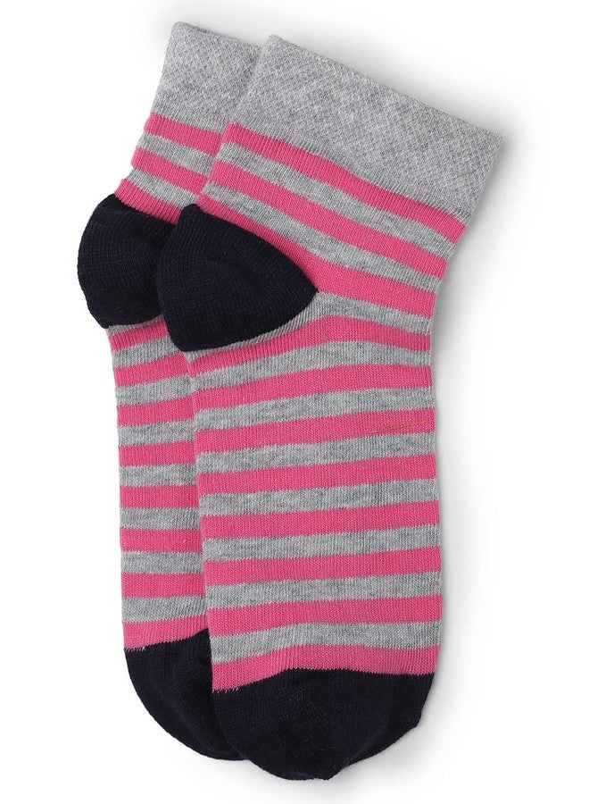 BODYCARE Girls Ankle Length Socks White - Image 5