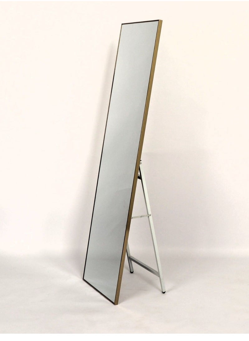 Living - Elegant Full Length Standing Mirror GOLD 155*44cm - Image 1