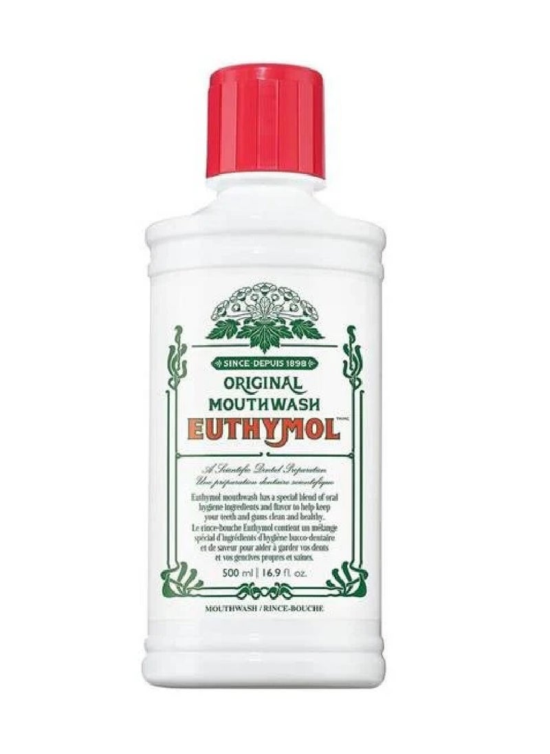 Euthymol Mouthwash Original 500ml 