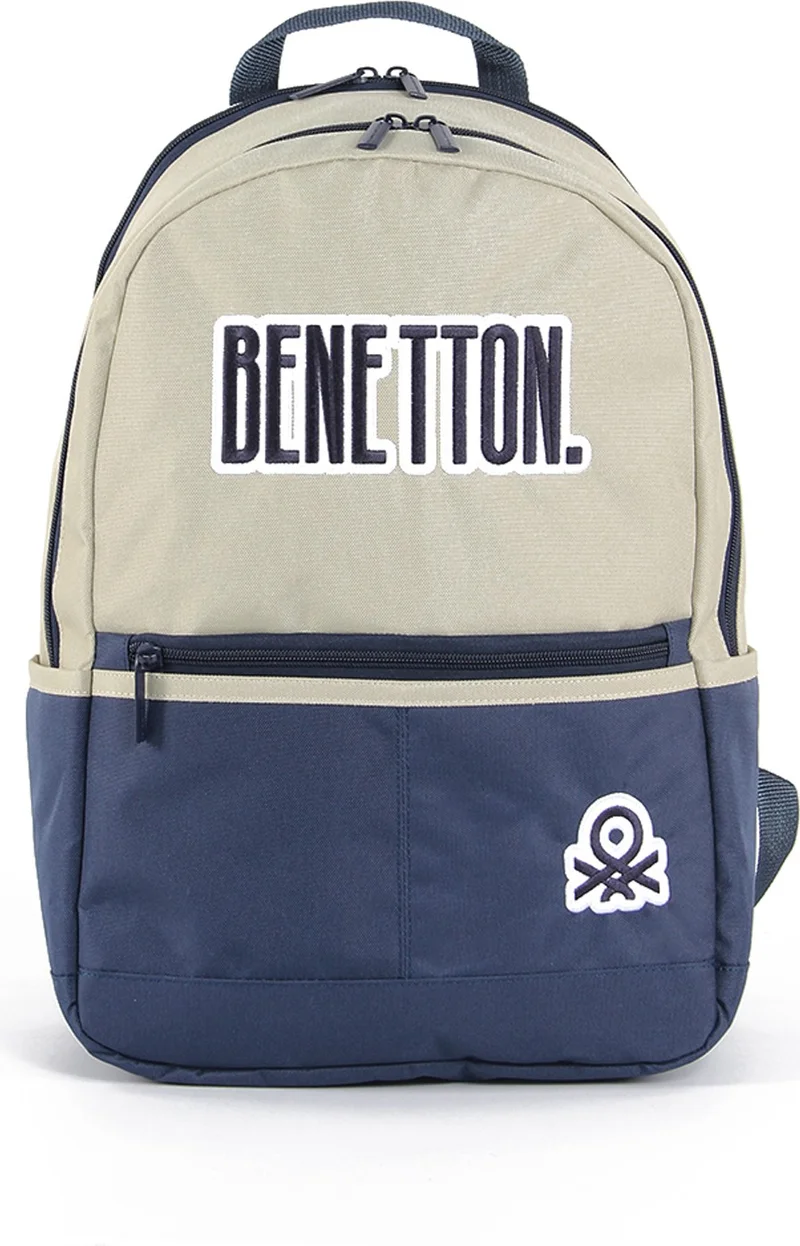 يونايتد كولورز أوف بينتيون . Double Compartment Backpack 03856